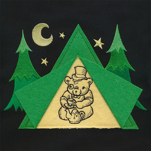 Tea Time Tent (3D Applique)