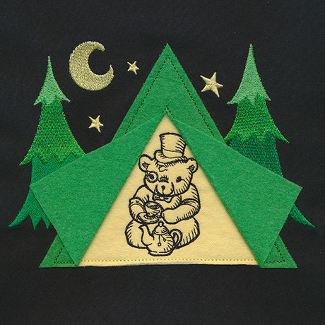 Tea Time Tent (3D Applique)