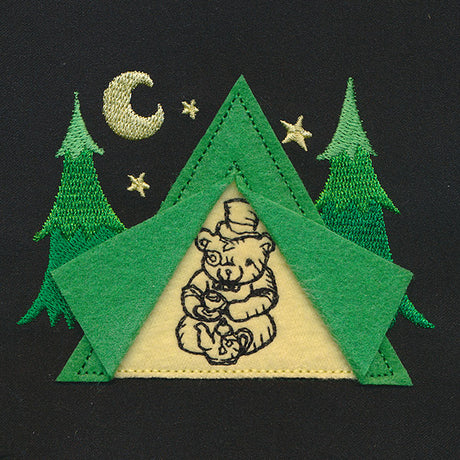 Tea Time Tent (3D Applique)