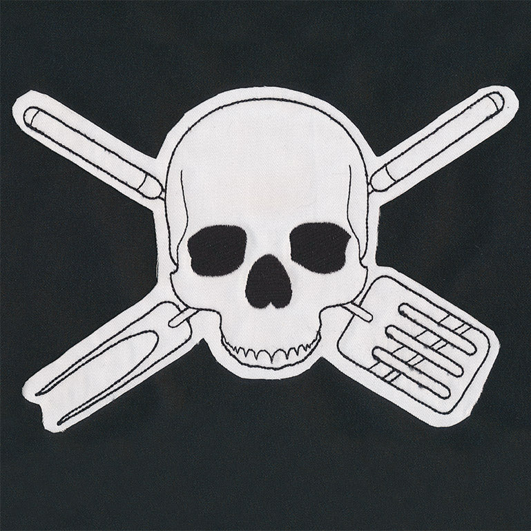 Grill & Crossbones (Applique)