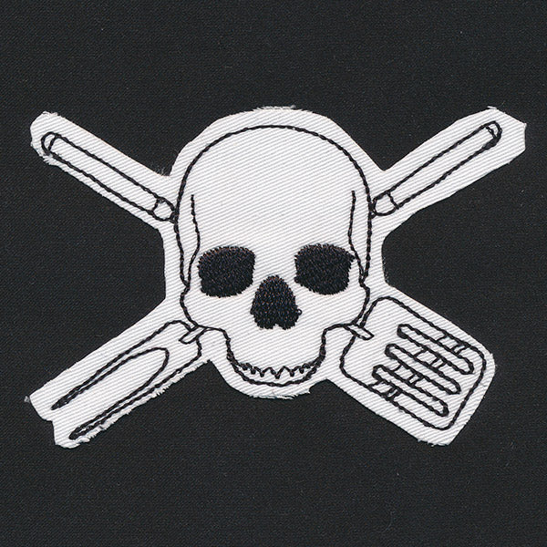 Grill & Crossbones (Applique)