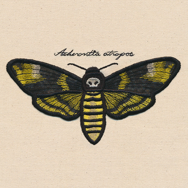 Death's Head Moth (3D Applique)