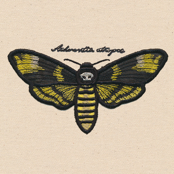 Death's Head Moth (3D Applique)