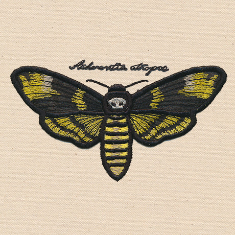 Death's Head Moth (3D Applique)