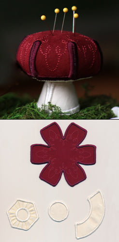 Mushroom Pincushion (Stuffed)
