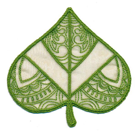 Nature's Charms - Leaf 1 (Freestanding Organza)