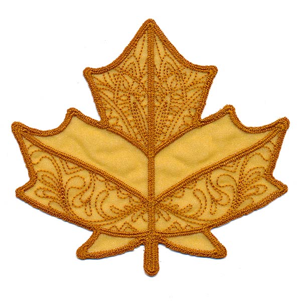 Nature's Charms - Leaf 2 (Freestanding Organza)