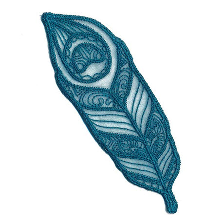 Nature's Charms - Feather 2 (Freestanding Organza)