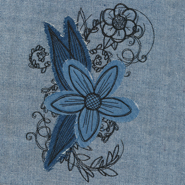 Layered Blooms (Applique)