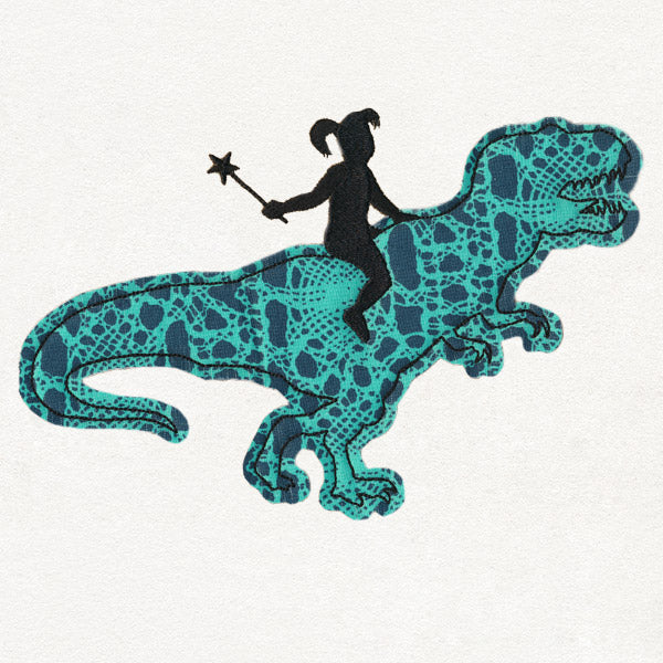 Dino Girl (Applique)