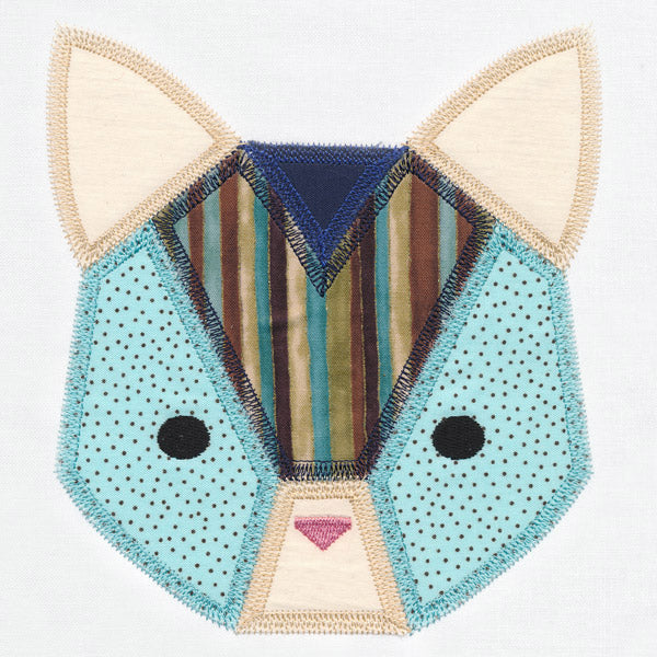 Cat Quilt Block (In-the-Hoop)