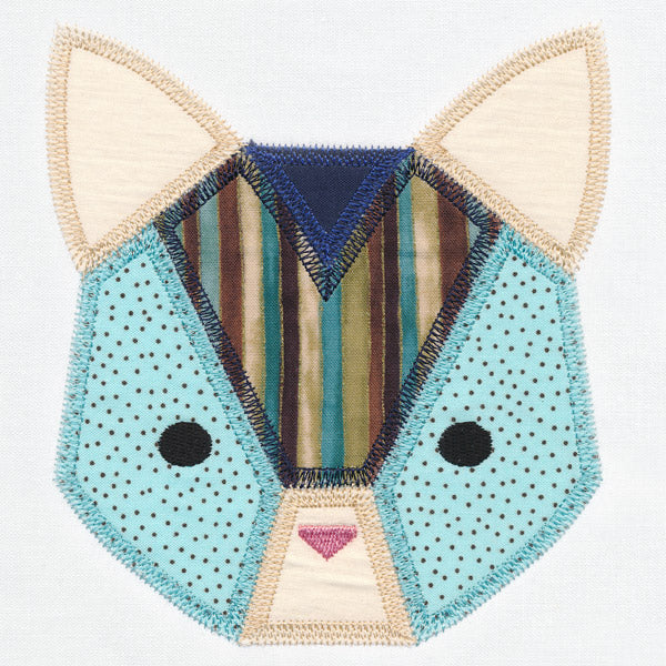 Cat Quilt Block (In-the-Hoop)