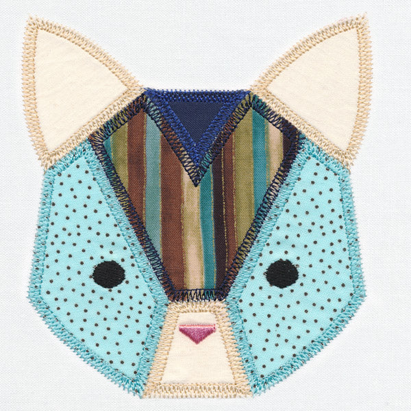 Cat Quilt Block (In-the-Hoop)
