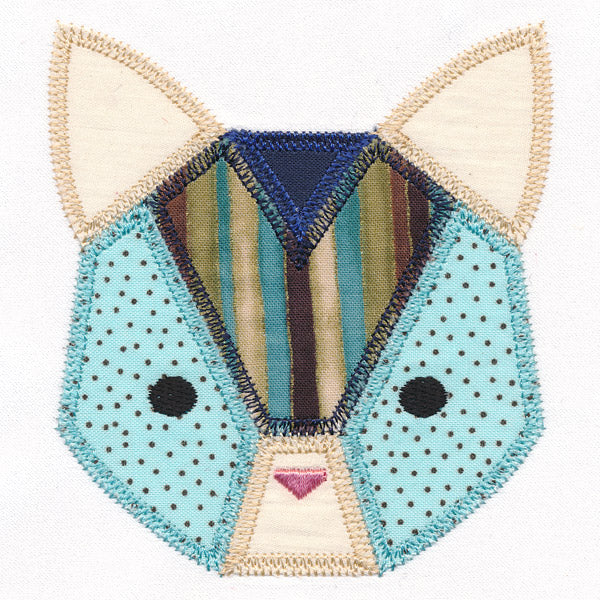 Cat Quilt Block (In-the-Hoop)