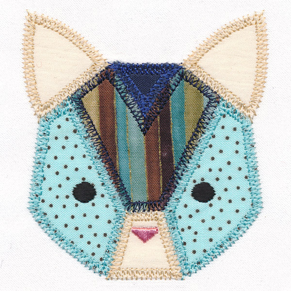 Cat Quilt Block (In-the-Hoop)