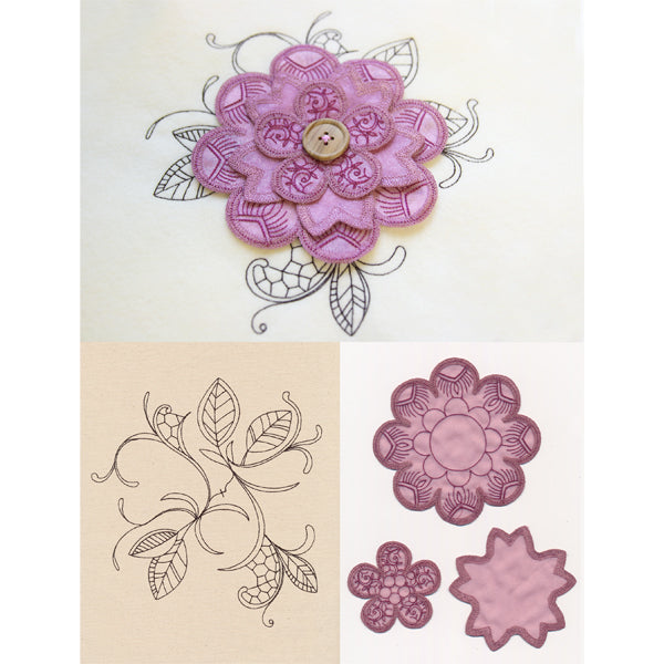 Fancy Flower (Applique)