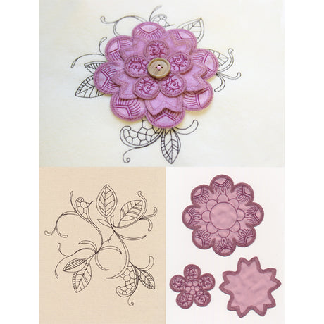 Fancy Flower (Applique)