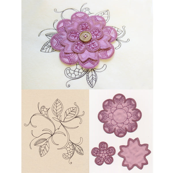 Fancy Flower (Applique)