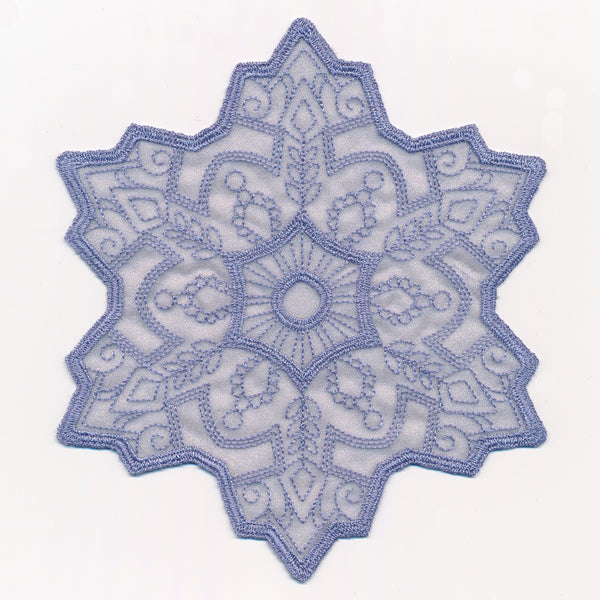 Crystal Snowflake 2 (Freestanding Organza)