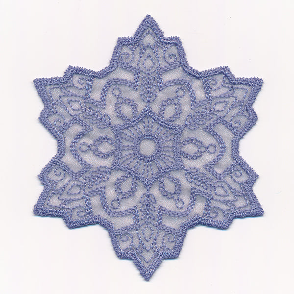 Crystal Snowflake 2 (Freestanding Organza)