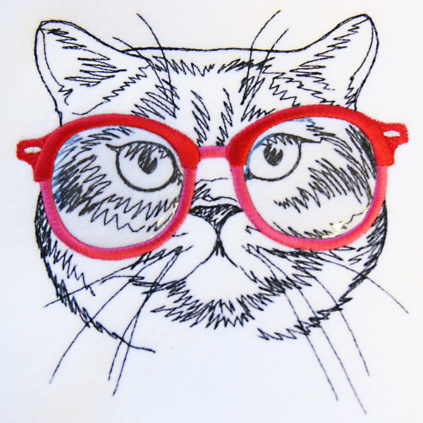 Kitty Specs (Vinyl Applique)