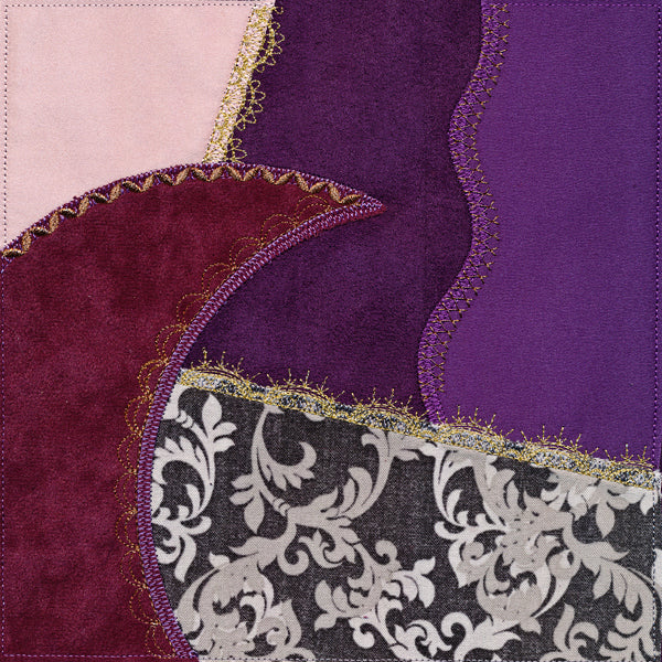 Crazy Quilt Block - Crescent (In-the-Hoop)