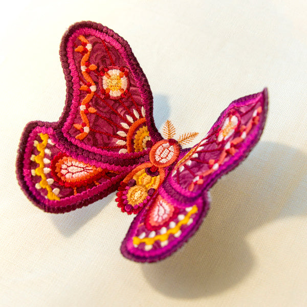 Dimensional Moth (3D Applique)