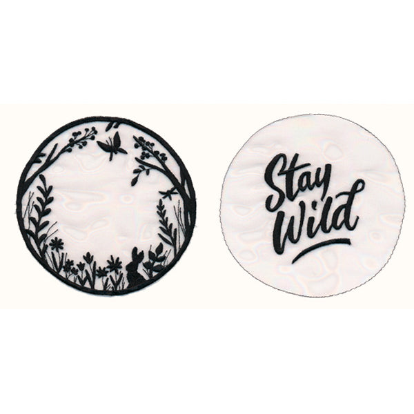 Stay Wild Shadowbox (Organza)