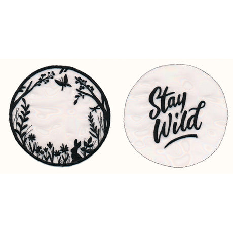 Stay Wild Shadowbox (Organza)
