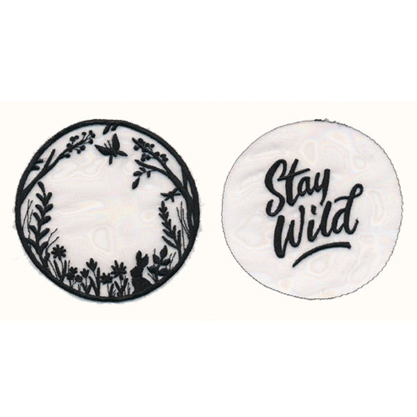 Stay Wild Shadowbox (Organza)
