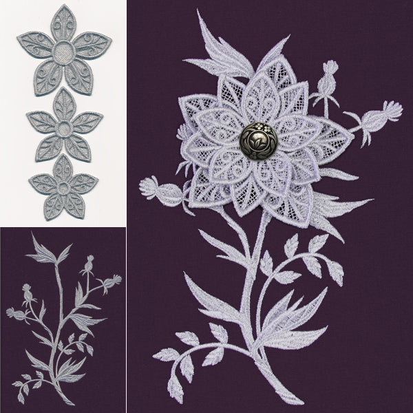 Fanciful Flower (Layered Lace)