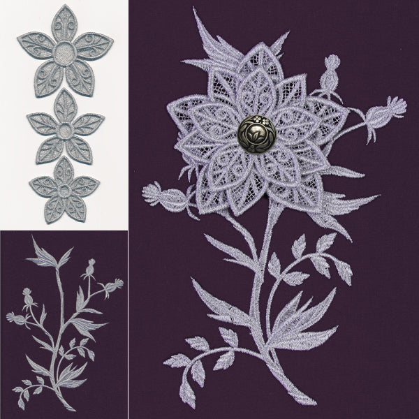 Fanciful Flower (Layered Lace)