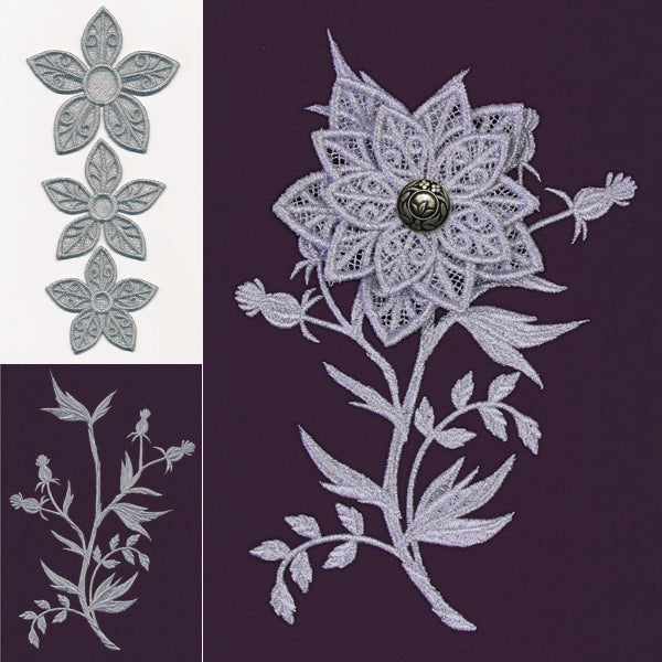 Fanciful Flower (Layered Lace)