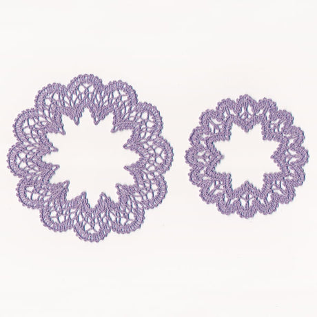 Soft Scalloped Brooch (Lace)