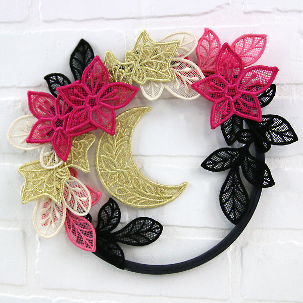 Glam Celestial Wreath (Lace)