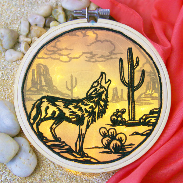 Desert Mystique Shadowbox (Organza)