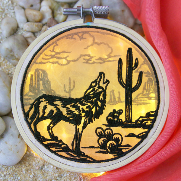 Desert Mystique Shadowbox (Organza)