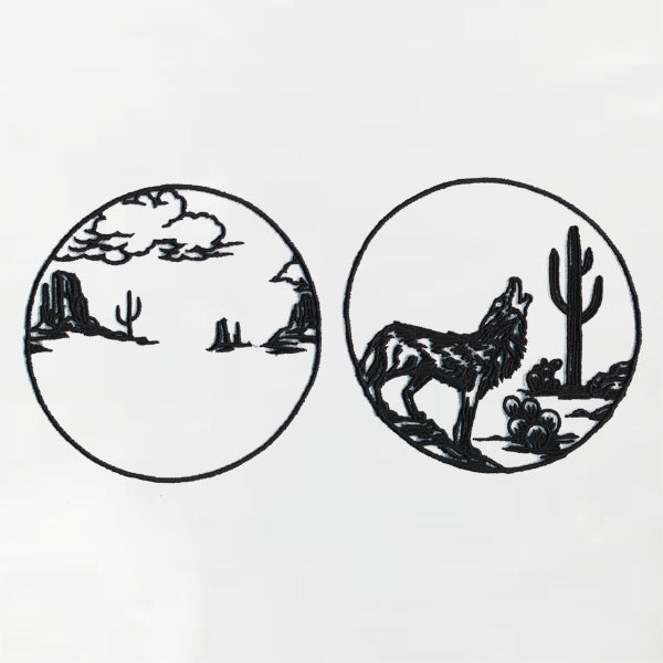 Desert Mystique Shadowbox (Organza)