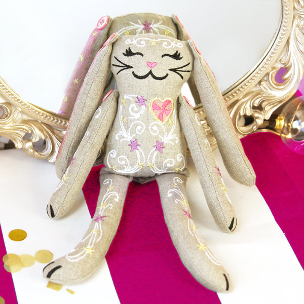 Cutie Carnival Bunny Doll (In-the-Hoop)