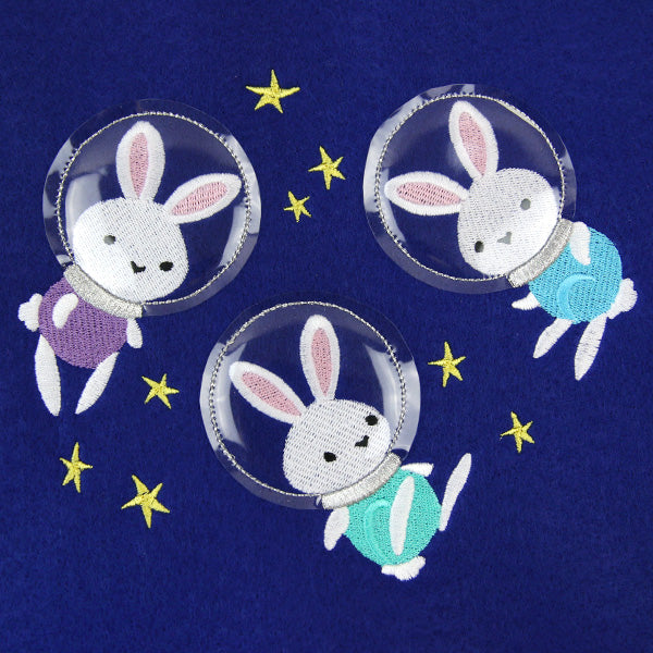 Hippity-Hop Cosmonauts (Vinyl Applique)
