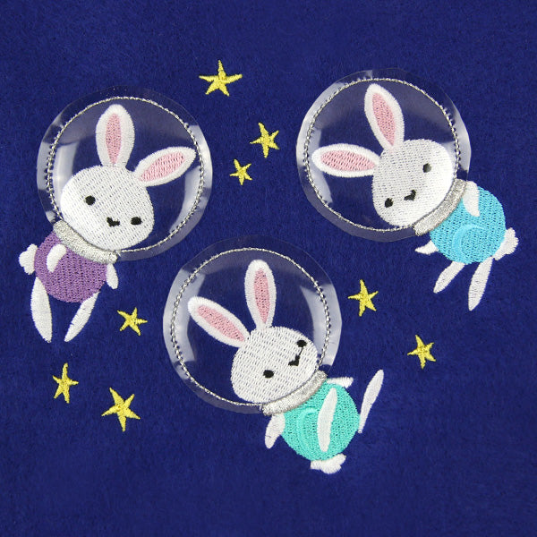 Hippity-Hop Cosmonauts (Vinyl Applique)