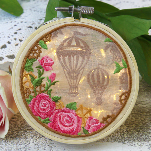 Up, Up, and Away Shadowbox (Organza)