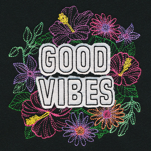 Good Vibes (Trim-Away Applique)