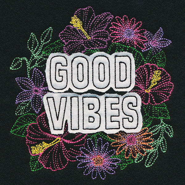 Good Vibes (Trim-Away Applique)