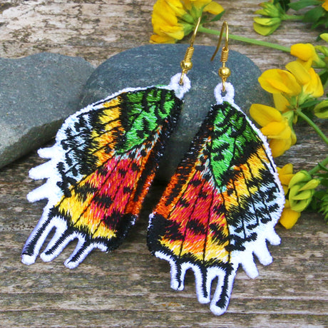 Madagascar Moth Wings (Freestanding)