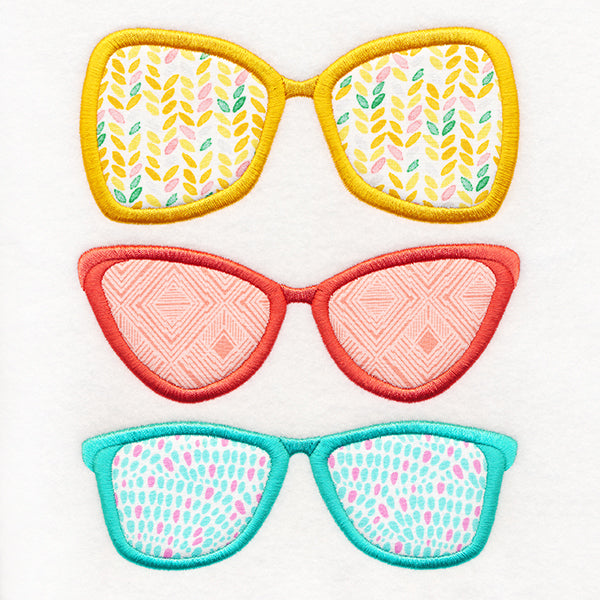 On the Sunny Side Trio (Applique)