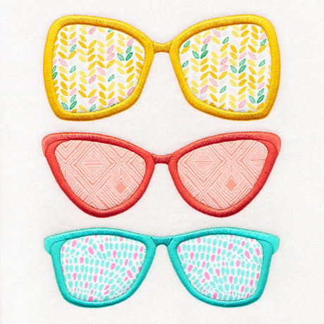 On the Sunny Side Trio (Applique)