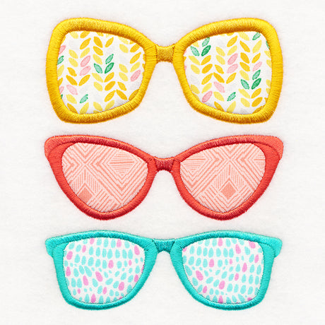 On the Sunny Side Trio (Applique)