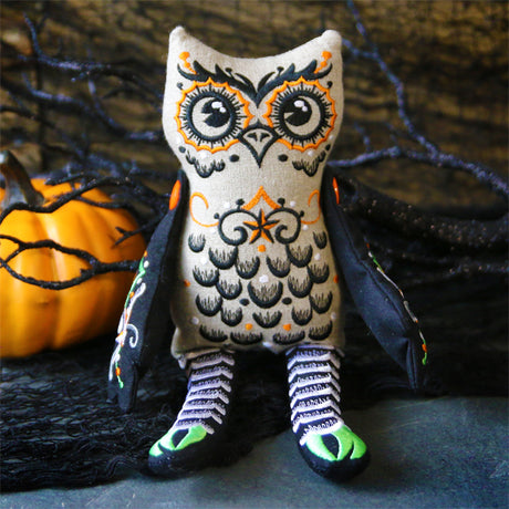 Sp-Whoo-ky Owl Doll (In-the-Hoop)