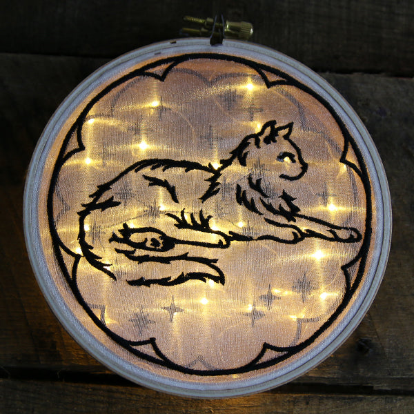 Felis Constellation Shadowbox (Organza)